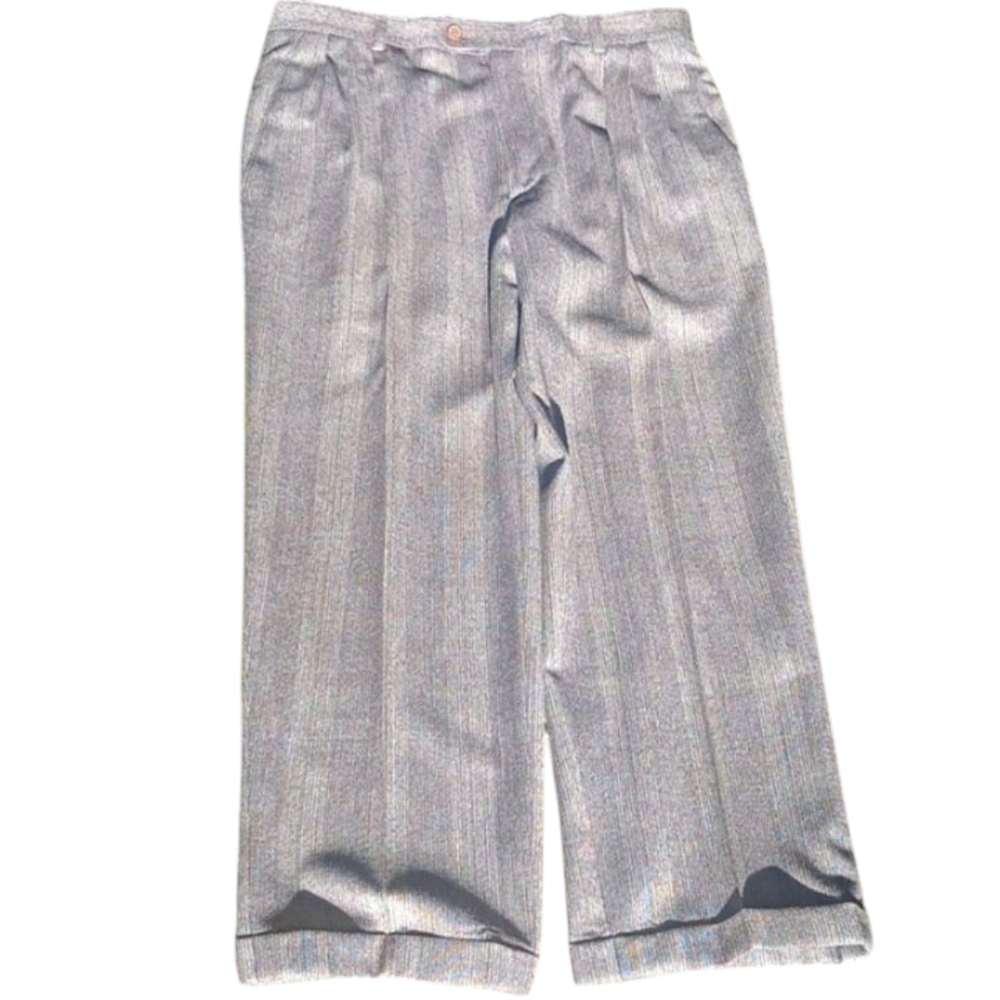 Zanella Pure Wool Pants, W30", Grey & MulticolorThreading.